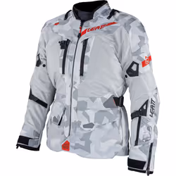 Leatt ADV FlowTour 7.5 impermeabile Moto Tessile Giacca, nero-grigio-rosso, dimensione 2XL per uomo - Vista aggiuntiva 2