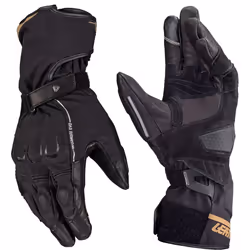 Leatt ADV Subzero 7.5 Guanti da moto, nero-grigio, dimensione M per uomo