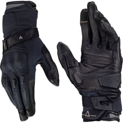 Leatt ADV HydraDri 7.5 guanti da moto impermeabili, nero-grigio, dimensione S per uomo