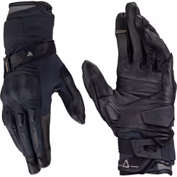 Leatt ADV HydraDri 7.5 guanti da moto impermeabili, nero-grigio, dimensione 2XL per uomo