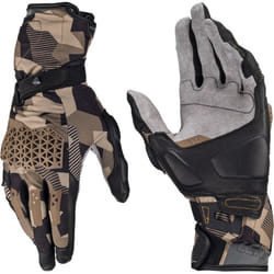 Leatt ADV X-Flow 7.5 Desert Guanti da moto, nero-marrone, dimensione XL per uomo