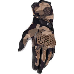 Leatt ADV X-Flow 7.5 Desert Guanti da moto, nero-marrone, dimensione 2XL per uomo