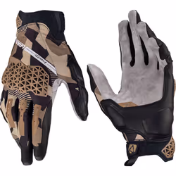 Leatt ADV X-Flow 7.5 Camo Short Guanti da moto, nero-marrone, dimensione XL per uomo