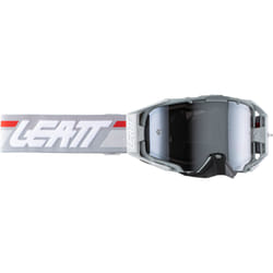 Leatt Velocity 6.5 Iriz 2024 Occhiali da motocross, grigio-rosso per uomo