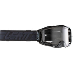 Leatt Velocity 6.5 Stealth 2024 Occhiali da motocross, nero-grigio per uomo