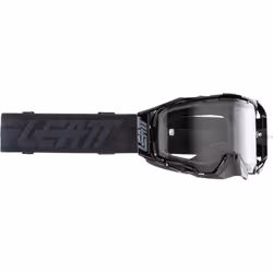 Leatt Velocity 6.5 Stealth 2024 Occhiali da motocross, nero-grigio per uomo