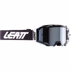 Leatt Velocity 5.5 Iriz 2024 Occhiali da motocross, nero-bianco per uomo