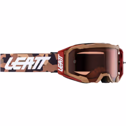 Leatt Velocity 5.5 Camo 2024 Occhiali da motocross, marrone per uomo