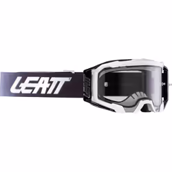 Leatt Velocity 5.5 Classic 2024 Occhiali da motocross, nero-bianco per uomo