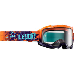 Leatt Velocity 4.5 Graffiti 2024 Occhiali da motocross, blu-porpora-arancione per uomo