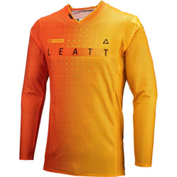 Leatt 5.5 Ultraweld Citrus 2024 Maglia Motocross, nero-arancione, dimensione S per uomo