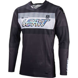 Leatt 5.5 Ultraweld 2024 Maglia Motocross, nero-grigio-bianco, dimensione XL per uomo