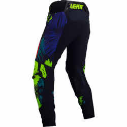 Leatt 5.5 I.K.S Jungle 2024 Pantaloni Motocross, nero-verde-blu, dimensione M per uomo