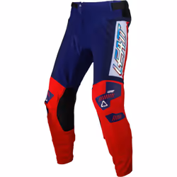 Leatt 5.5 I.K.S 2024 Pantaloni Motocross, rosso-blu, dimensione XL per uomo