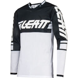 Leatt 4.5 X-Flow 2024 Maglia Motocross, nero-bianco, dimensione M per uomo