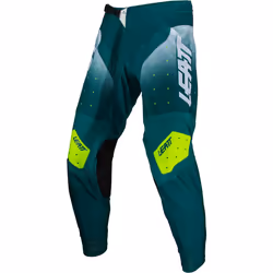 Leatt 4.5 Lite Gradient 2024 Pantaloni Motocross, bianco-verde, dimensione XL per uomo