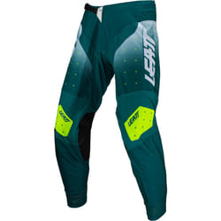 Leatt 4.5 Lite Gradient 2024 Pantaloni Motocross, bianco-verde, dimensione XL per uomo