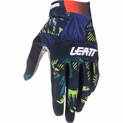 Leatt 2.5 X-Flow Jungle 2024 Guanti da motocross, nero-multicolore, dimensione S per uomo
