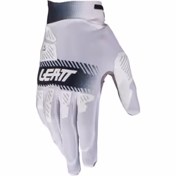 Leatt 2.5 X-Flow 2024 Guanti da motocross, grigio-bianco, dimensione S per uomo