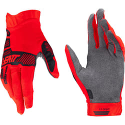 Leatt 1.5 2024 Guanti da motocross per ragazzi, nero-rosso, dimensione L