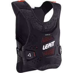 Leatt ReaFlex Gilet protettivo, nero, dimensione S M per uomo