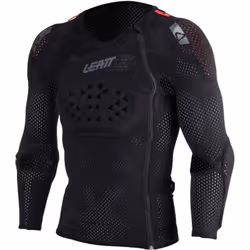Leatt ReaFlex Stealth Giacca protettiva, nero, dimensione L per uomo
