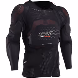Leatt 3DF AirFit Evo Giacca protettiva, nero, dimensione 2XL per uomo