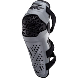 Leatt Dual Axis Pro Protezioni per ginocchia e stinchi, grigio, dimensione S M per uomo