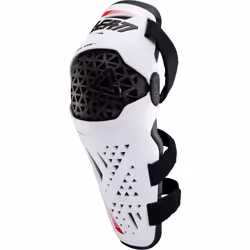 Leatt Dual Axis Pro Protezioni per ginocchia e stinchi, bianco, dimensione 2XL per uomo