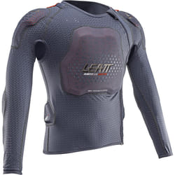 Leatt 3DF AirFit Lite Evo Giacca Kids Protector, grigio, dimensione L XL per bambini