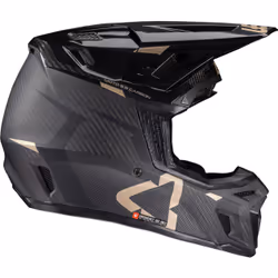 Leatt 9.5 Carbon Casco da motocross in bronzo 2025 con occhiali, carbone, dimensione M per uomo - Vista aggiuntiva 4