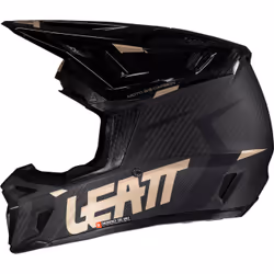 Leatt 9.5 Carbon Casco da motocross in bronzo 2025 con occhiali, carbone, dimensione M per uomo - Vista aggiuntiva 5