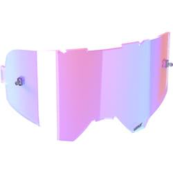Leatt Velocity Cryztal Iriz Obiettivo di ricambio, rosa-blu per uomo