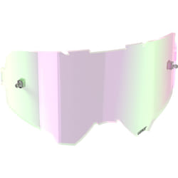 Leatt Velocity Crystal Obiettivo di ricambio, rosa-turchese per uomo