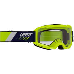Leatt Vizion 2.5 Dots Occhiali da motocross, verde-blu per uomo