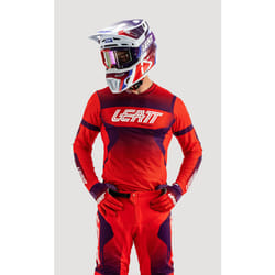 Leatt 5.5 UltraWeld 2025 Maglia da motocross, rosso-porpora, dimensione XL per uomo