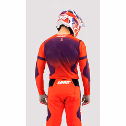 Leatt 5.5 UltraWeld 2025 Maglia da motocross, rosso-porpora, dimensione XL per uomo