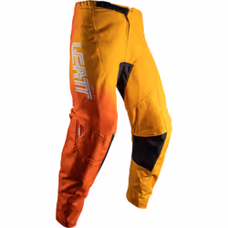Leatt 3.5 Ride Kit Fade 2025 Set Maglia e Pantaloni Motocross, giallo-arancione, dimensione S per uomo