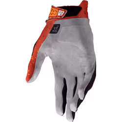 Leatt 4.5 Lite 2025 Guanti da motocross, nero-arancione, dimensione M per uomo