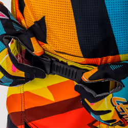 Leatt 3.5 Ride Kit Carnival 2025 Mini/Junior Set Maglia e Pantaloni Motocross, nero-multicolore, dimensione S