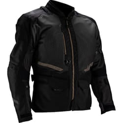 Leatt ADV Flowtour 5.5 impermeabile Giacca tessile moto, nero, dimensione S per uomo
