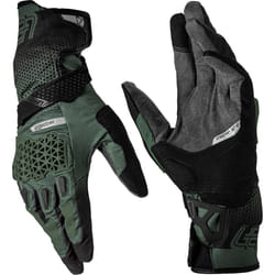 Leatt ADV Hydradri 5.5 Guanti da moto impermeabili, nero-verde, dimensione XS per uomo