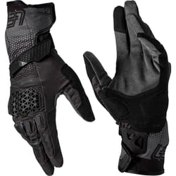 Leatt ADV Hydradri 5.5 Guanti da moto impermeabili, nero-grigio, dimensione L per uomo