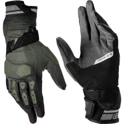 Leatt ADV X-Flow 5.5 Guanti da moto, nero-verde, dimensione L per uomo