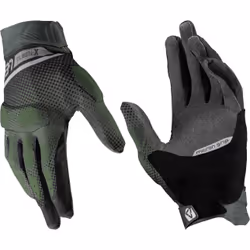 Leatt ADV X-Flow 5.5 Short Guanti da moto, nero-verde, dimensione L per uomo - Vista aggiuntiva 2