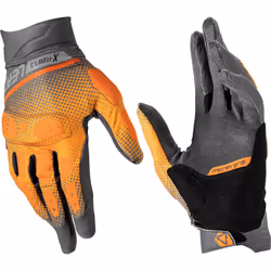 Leatt ADV X-Flow 5.5 Short Guanti da moto, grigio-arancione, dimensione XL per uomo - Vista aggiuntiva 2