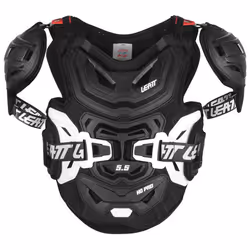 Leatt 5.5 Pro HD Protezione toracica, nero, dimensione S M L XL per uomo