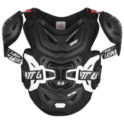 Leatt 5.5 Pro HD Protezione toracica, nero, dimensione S M L XL per uomo
