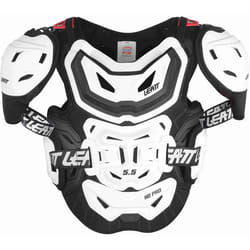 Leatt 5.5 Pro HD Protezione toracica, bianco, dimensione S M L XL per uomo