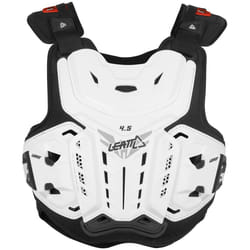 Leatt 4.5 Protettore toracico, bianco, dimensione S M L XL per uomo